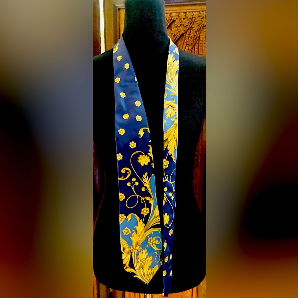 Gianni Versace silk tie